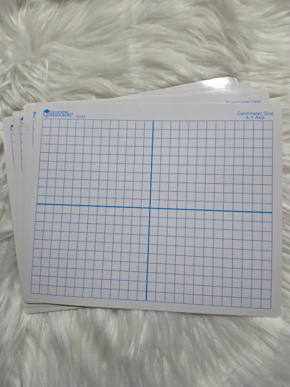 Learning Resources Coordinate Grid Dry Erase Set